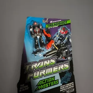 1989 Transformers G1 Action Masters TREADSHOT Decepticon by Hasbro - Picture 1 of 3