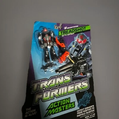 1989 Transformers G1 Action Masters TREADSHOT Decepticon by Hasbro - Image 1 of 3
