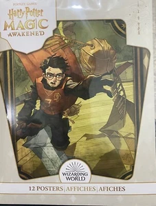 HARRY POTTER - Wizarding World - 12 Poster Book - 8.5" X 11" New/Sealed - Picture 1 of 2