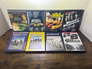 The Fast & The Furious Franchise 1-8 DVD Lot - Picture 1 of 18