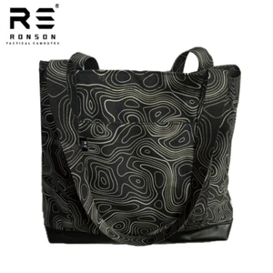 Tactical Camouflage Nylon Oxford Cloth Waterproof Shoulder Canvas Shopping Bag - Picture 1 of 25