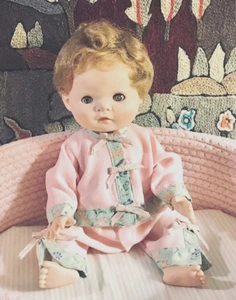 AMERICAN CHARACTER DOLL TOODLES: DOLL, 2 OUTFITS, PREEMIE DIAPERS. ADORABLE! - Picture 1 of 7