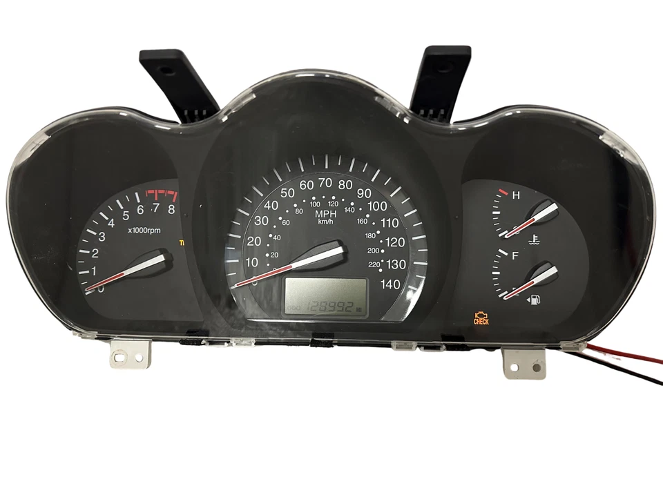 Speedometer Instrument Cluster Dash Panel Gauges 08 09 Kia Spectra 128,992 Miles - Image 1 of 4