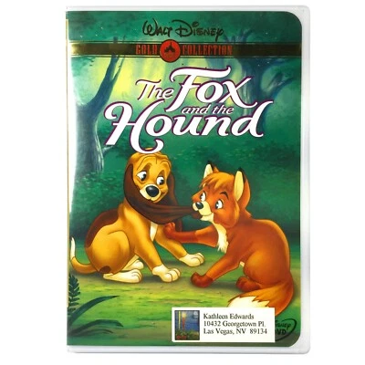 Walt Disney's - The Fox and the Hound (DVD, 1981, Full Screen, Gold Coll.) - Image 1 of 3