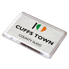 FRIDGE MAGNET - I Love Cuffs Town, County Sligo - Ireland