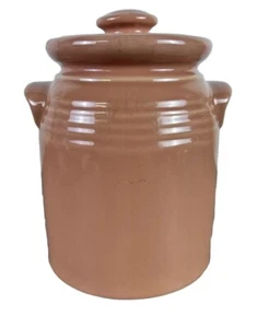 Cookie Jar by Gibson Mix n’ Match in Pink 10 3/4” Vintage - Picture 1 of 8