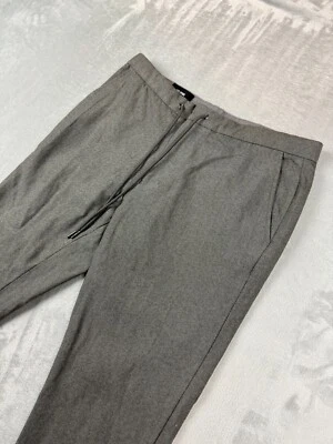 Jack Spade Wool Pants Mens 32x32 Grey Drawstring Preppy Comfort Pockets - Image 1 of 4