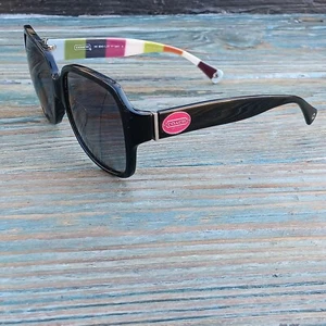 Coach HC8043  Bridget S 5211T3 Black/Blk Legacy Stripe 59*16 135 3P Sunglasses  - Picture 1 of 17