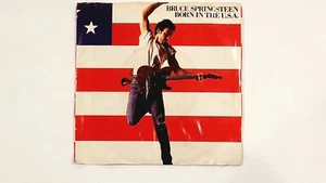 SPRINGSTEEN Born In The USA b/w Shut Out The Light 45 RPM and Picture Sleeve - Picture 1 of 3