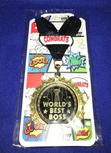 Die beste Bossmedaille der Welt aus Stahl, nicht aus Kunststoff Neu. - Bild 1 von 10