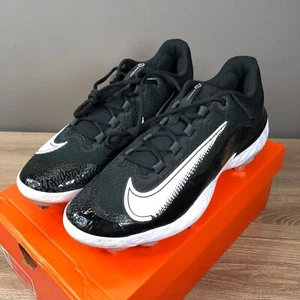 Nike Alpha Huarache Elite 4 niedrig Herren schwarz Baseball Stollen Größe 14 DJ6521-001 NEU - Bild 1 von 10