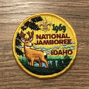 1969 Boy Scout National Jamboree Official Participant Pocket Patch :: New, Mint! - Picture 1 of 2