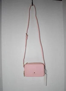 Bandolera Ted Baker Stinah Corazón Cuero Vegano SM Cámara Rosa #266810 Nueva con Etiquetas - Imagen 1 de 7