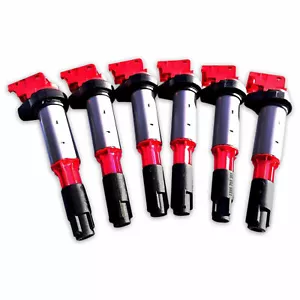 IGNITION COILS for 2001-2010 BMW 325i 330i 528i 535i M3 E39 E46 E53 E60 E63 B322 - Picture 1 of 4