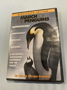 March of the Penguins (DVD, 2005, Widescreen) Sealed original packaging AWESOME! - Foto 1 di 2