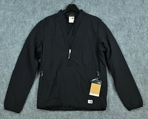 The North Face Jacket Men's Small Mountain Sweatshirt Pullover 1/2 Zip Black NEW - Picture 1 of 10