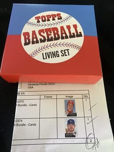 SEALED BUNDLE Living Set #373-Johnny Bench:3164 & 374 Brandon Woodruff:1747 - Picture 1 of 5