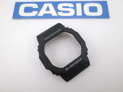 Genuine Casio G-Shock GW-5600J DW-56RT DW-56RTWC black resin watch bezel - Image 1 of 4