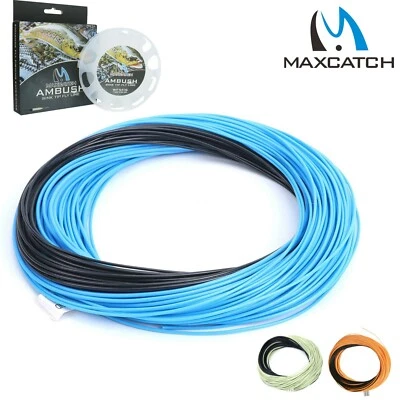 Maxcatch WF4/5/6/7/8 F/S Sinking Tip Fly Fishing Line 3ips/6ips Weight Forward - Image 1 of 4