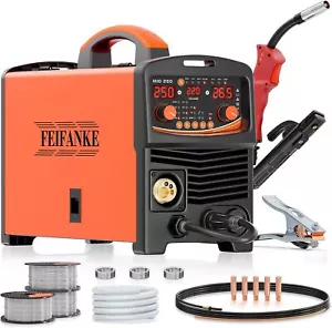 Flux Cored Wire Welder MIG 250A 230V 6 in 1 No Gas MAG Aluminium Welder - Picture 1 of 9