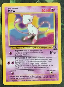 Mew Promo 8 - WOTC Black Star Promo - Casi Como Nuevo - Imagen 1 de 2