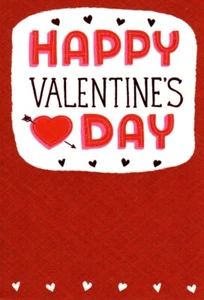 Happy Valentine's Day Valentine Heart Hearts American Greetings Card - Set of 3 - Picture 1 of 3