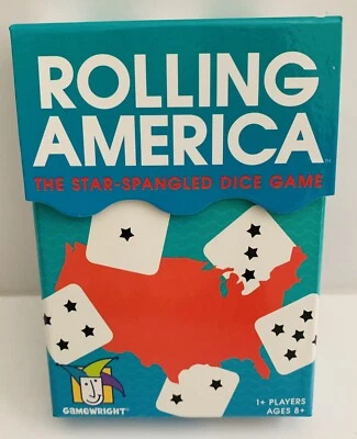 Gamewright Rolling America, The Star Spangled Dice Action Game - Image 1 of 4