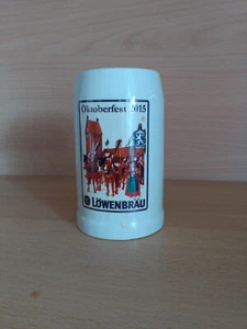 Bierkrug Oktoberfest 2015 Jahreskrug LÖWENBRÄU, - Bild 1 von 5