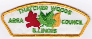 CSP - THATCHER WOODS AREA COUNCIL - T-1 - MERGED IN 1993 - FIRST ISSUE CSP - Picture 1 of 1