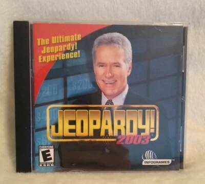 Infogrameds Jeopardy 2003 CD-ROM  Win 98, Me, 2000, XP New - Image 1 of 4