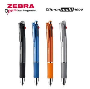Bolígrafo Zebra Clip-on Multi 1000 4 colores + lápiz 4 cuerpos color seleccionar - Imagen 1 de 6