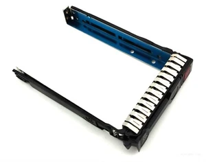 Cadre caddy disque dur 2,5" HP 651687-001 G8/G9 DL360 DL380 + vis - Photo 1/3