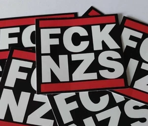 10x FCK NZS Aufkleber stickers Antifa Gegen Nazis AFA Punk GNWP ARA 161 - Bild 1 von 2