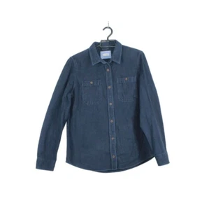 *LL Bean Men's Blue Cotton Traditional Long-Sleeve Button Down Shirt Size - Picture 1 of 9