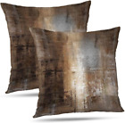 Onelz Brown Throw Pillows And Grey Throw Pillows Decorative Pillow Covers For 18