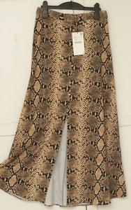 ZARA Damen Rock Maxirock Midi Gr. XS 32 34 Neu Etikett Schlange - Bild 1 von 3