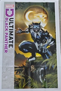 ULTIMATE BLACK PANTHER CURIEL COVER MARVEL 2023 FOLD STORE PROMO POSTER 24x36 - Bild 1 von 5