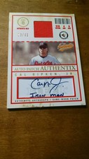 Fleer 2005 Auto Patch Authentix Cal Ripken Jr. #3 of 40 Signed W/ Patch Iron Man