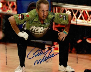 LEGEND PETE WEBBER SIGNED 8x10 Professional Bowling Association PBA Hall of Fame - Picture 1 of 1