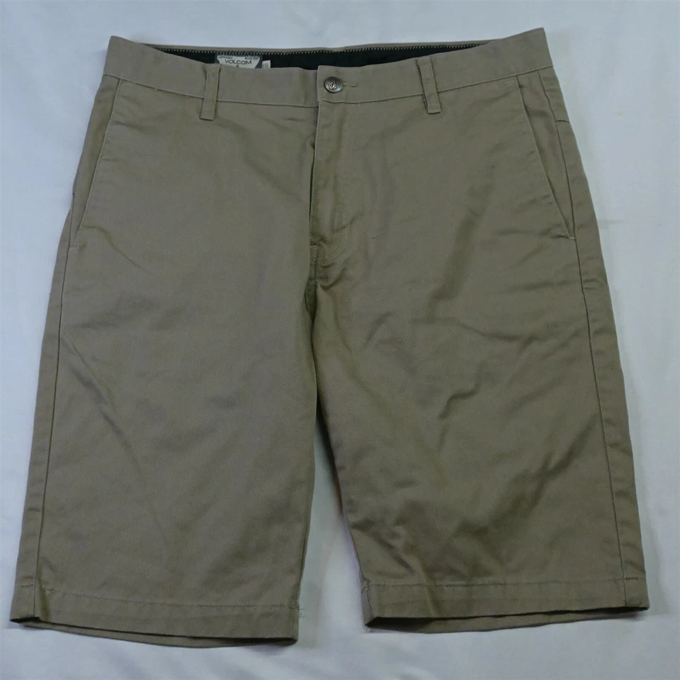 Volcom 32 x 10" Khaki A09313S0SR True to This Chino Shorts - Image 1 of 4