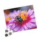 Purple Flower Bee Jigsaw Puzzle (110, 500, 1014-piece)