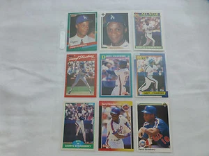 POSTEN VON 9 VERSCHIEDENEN DARRYL STRAWBERRY BASEBALL KARTEN KEINE DOPPELTEN (#4) - Bild 1 von 8