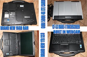 CF-53 MK4🔹i5-4310M@2.0GHz✔️16GB✔️1TB SSD✔️WIN10 64BIT✔️WEBCAM✔️TOUCH✔️4G LTE - Picture 1 of 12