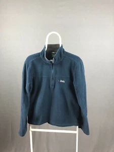 RAB Half Zip Top Polyester Dark Blue Women Size S - Picture 1 of 11