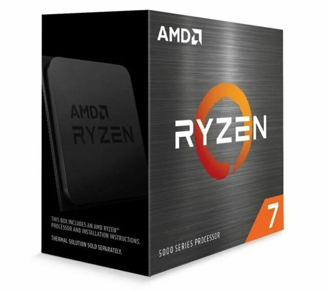 AMD Ryzen 7 5800X Desktop Processor (4.7GHz, 8 Cores, Socket AM4) Box - 100-100000063WOF