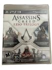 Assassin's Creed: Ezio Trilogy (Sony PlayStation 3, 2012) BRAND NEW-SEALED