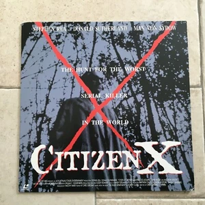 Gerolmo _ Citizen X _ LaserDisc _ 1994 Japan Import _ Cikatilo Rostov RARO - Picture 1 of 2