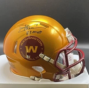 Joe Theismann Autograph Signed Washington Flash Mini Helmet w/ JSA - Picture 1 of 2