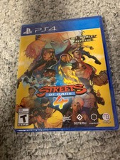 Streets of Rage 4 PlayStation 4 PS4 Includes Art Booklet & Keyring - SEALED New