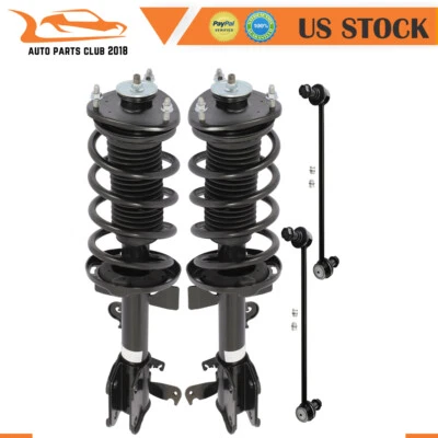 Front Struts w/ Coil Spring Sway Bar End Links Kit For 2011-2017 Honda Odyssey Foto 1 de 4